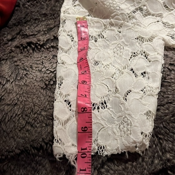 FULOUNGE Vintage style Floral Lace Mini  Dress Sz - Picture 6 of 14